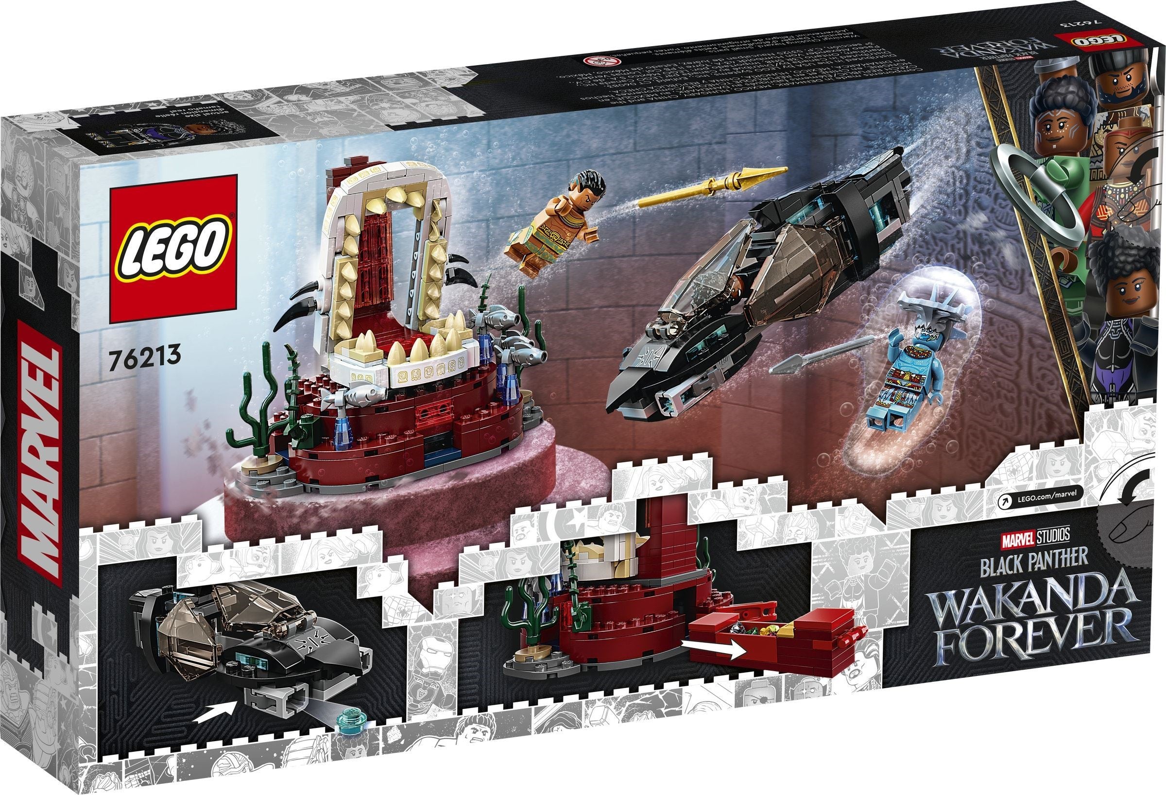 LEGO Marvel Super Heroes König Namors Thronsaal 76213