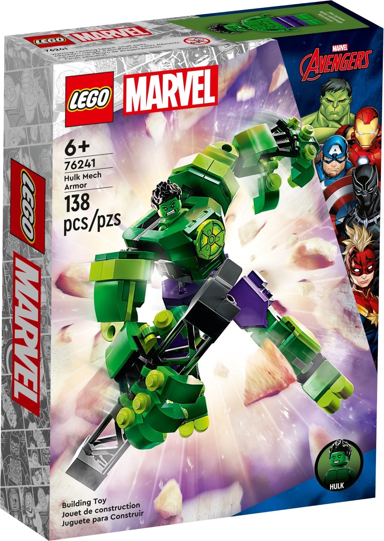 LEGO Marvel Super Heroes Hulk Mech 76241