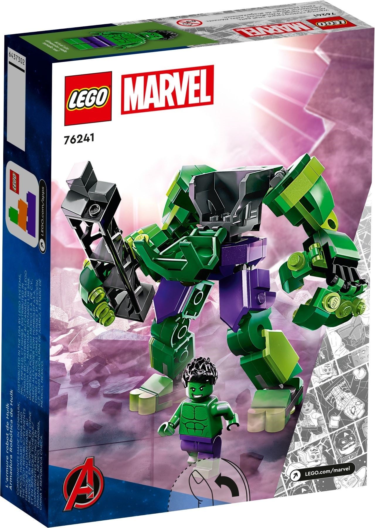 LEGO Marvel Super Heroes Hulk Mech 76241