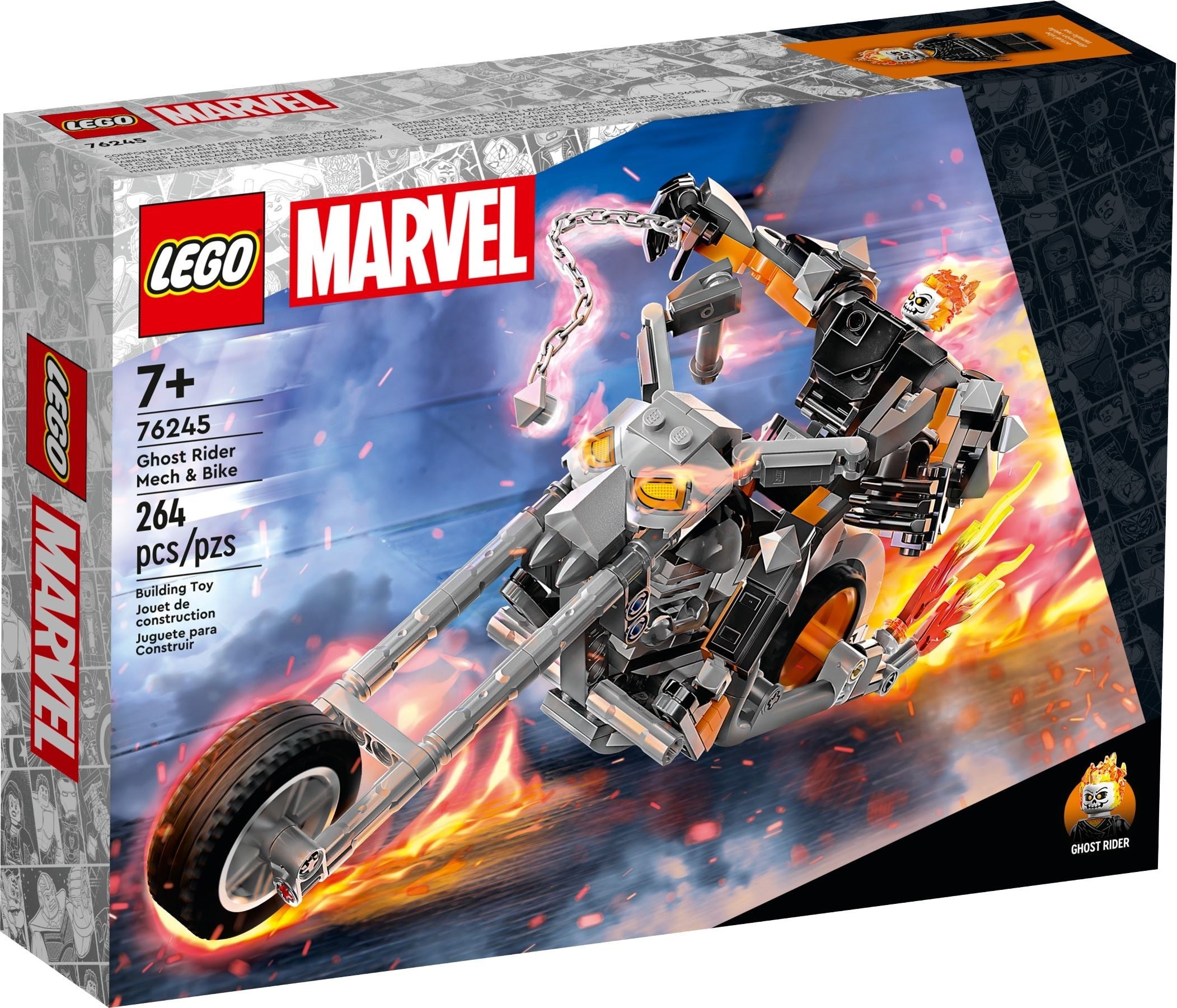 LEGO Marvel Super Heroes Ghost Rider mit Mech & Bike 76245