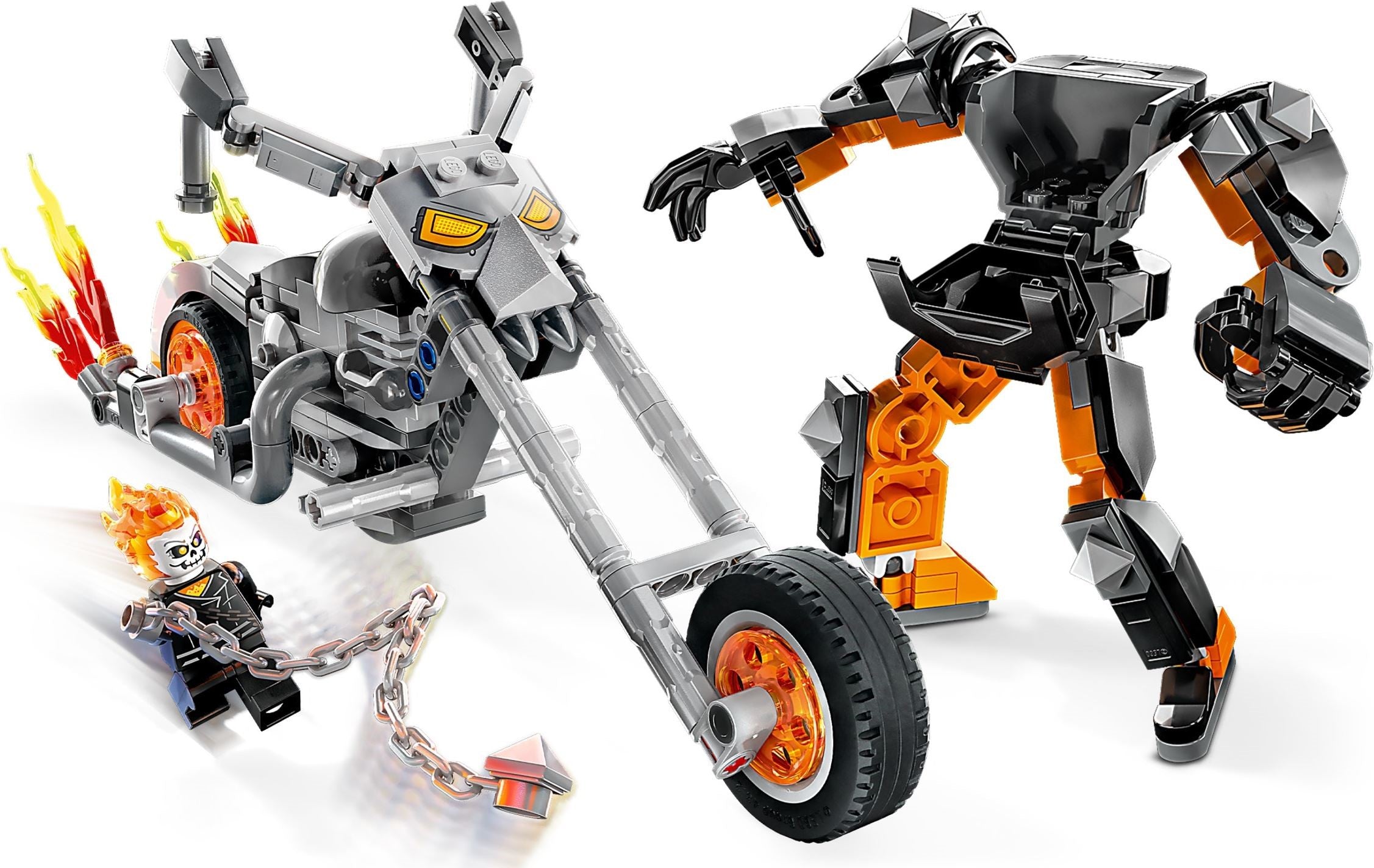 LEGO Marvel Super Heroes Ghost Rider mit Mech & Bike 76245