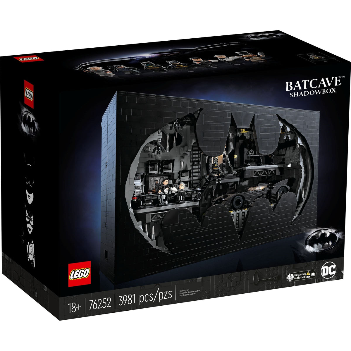 LEGO Dc Comics Super Heroes Bathöhle Schaukasten 76252