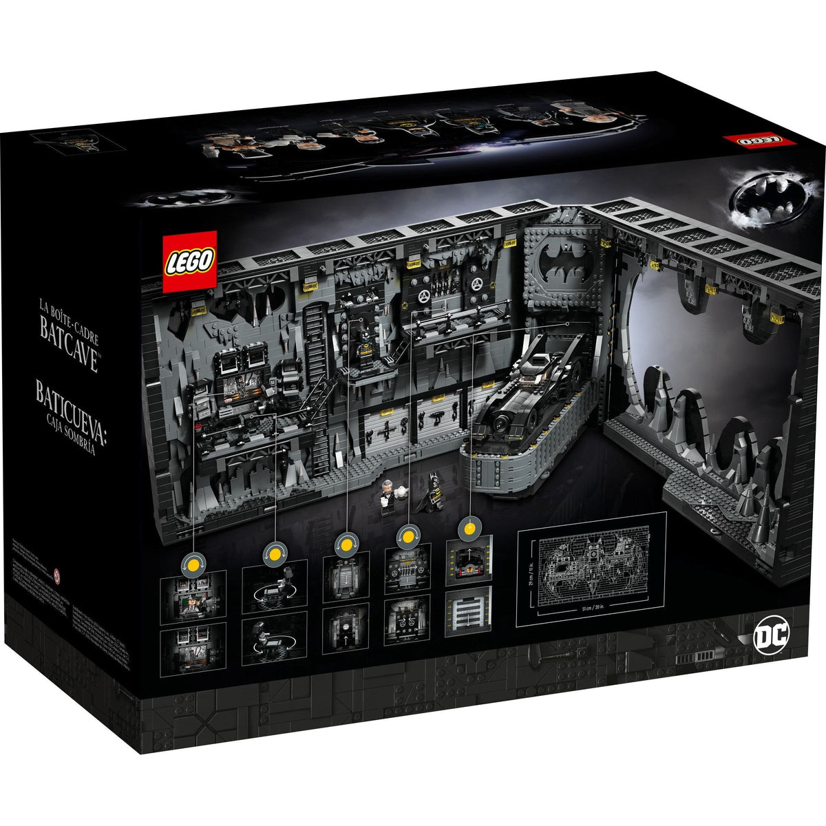 LEGO Dc Comics Super Heroes Bathöhle Schaukasten 76252