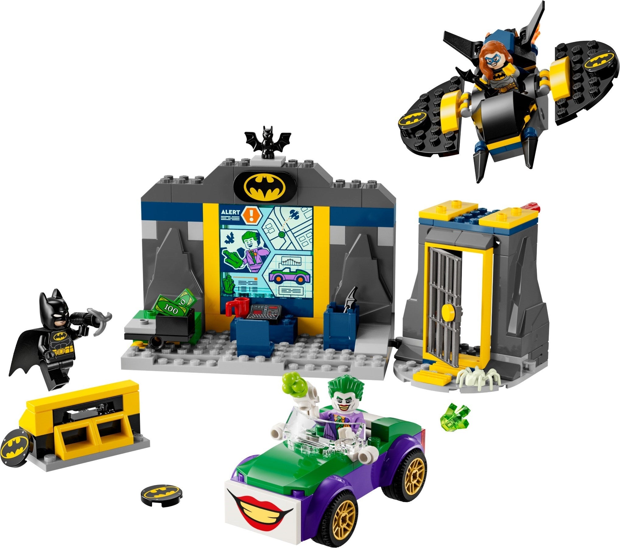 LEGO DC Universe Super Heroes Bathöhle mit Batman, Batgirl und Joker 76272