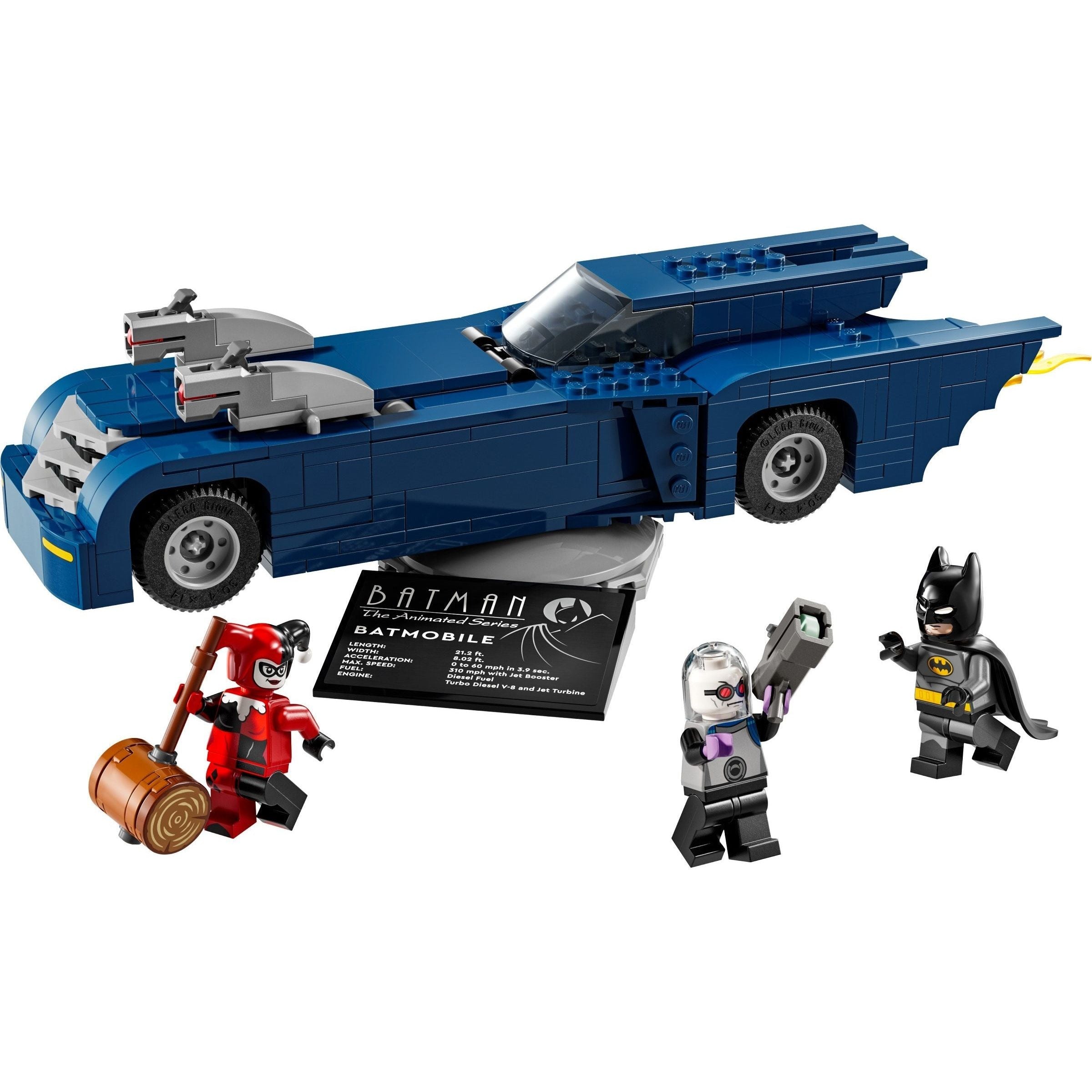 LEGO DC Universe Super Heroes Batman im Batmobil vs. Harley Quinn und Mr. Freeze 76274