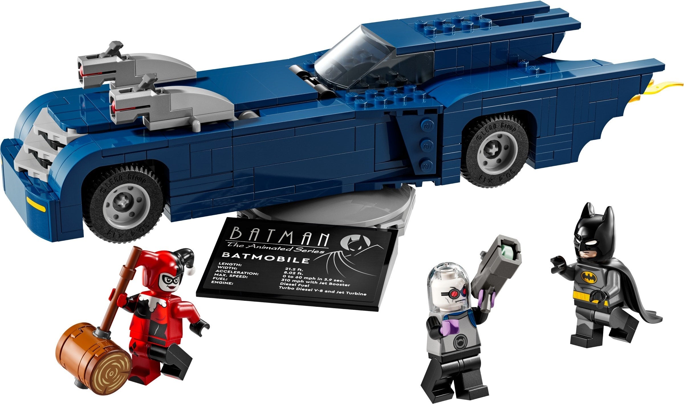 LEGO DC Universe Super Heroes Batman im Batmobil vs. Harley Quinn und Mr. Freeze 76274