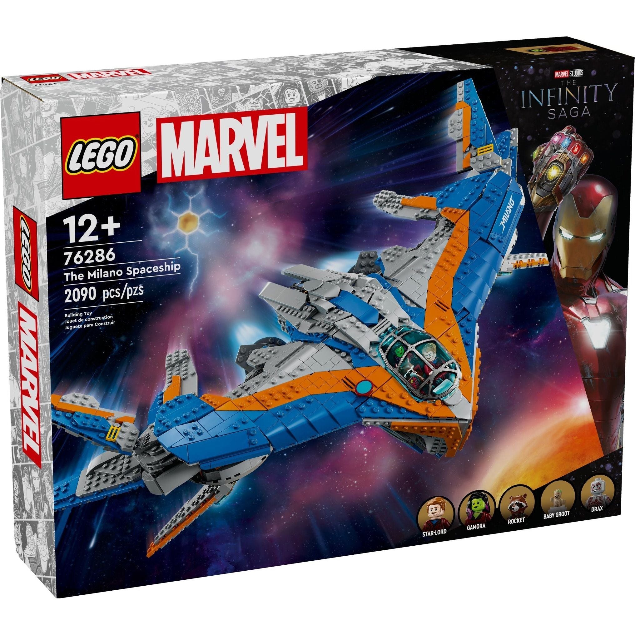 LEGO Marvel Super Heroes Das Raumschiff Milano 76286