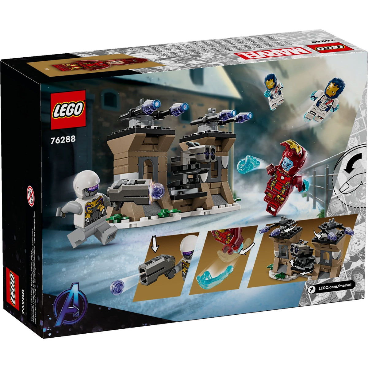 LEGO Marvel Super Heroes Iron Man & Iron Legion vs, Hydra-Soldat 76288