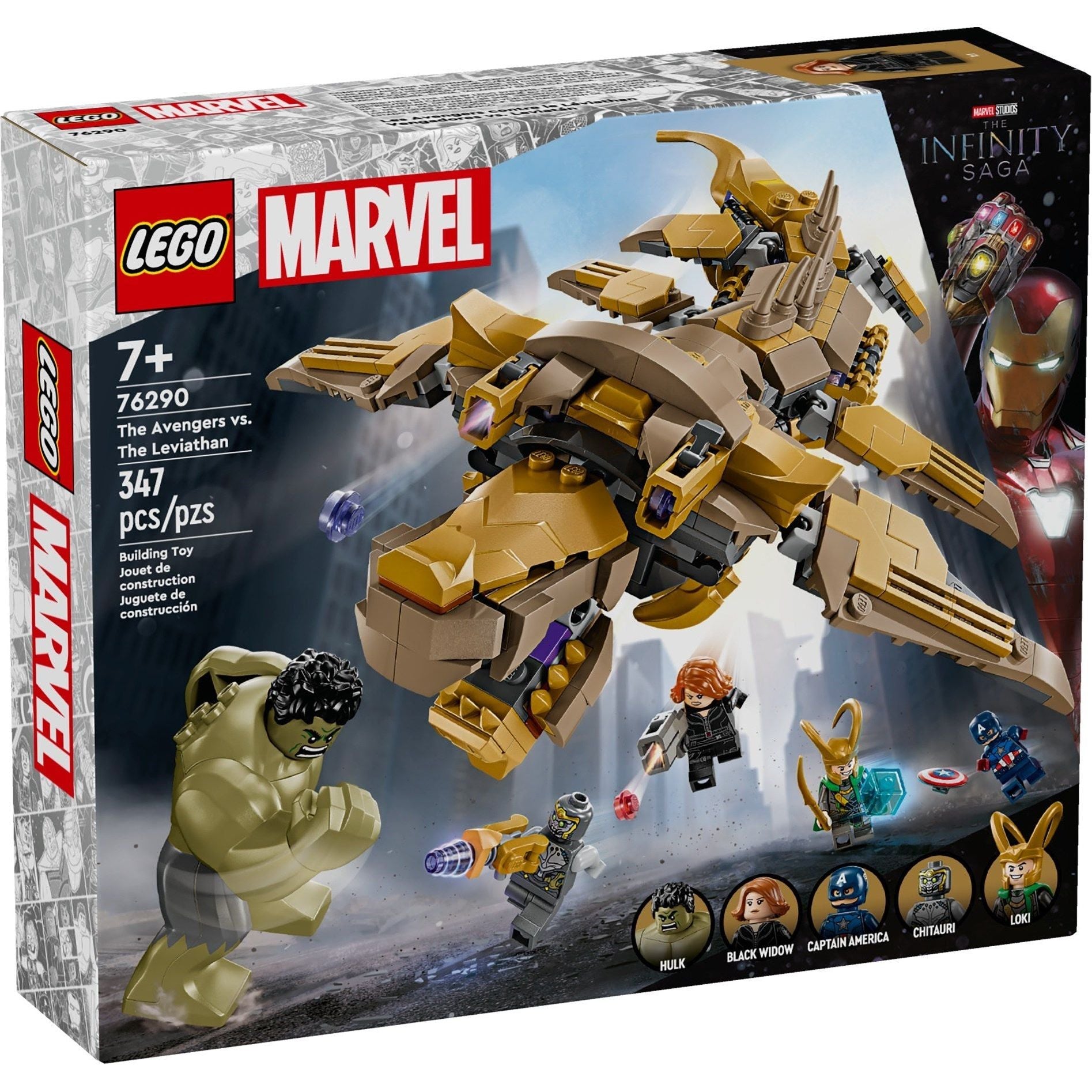 LEGO Marvel Super Heroes Avengers vs Leviathan 76290