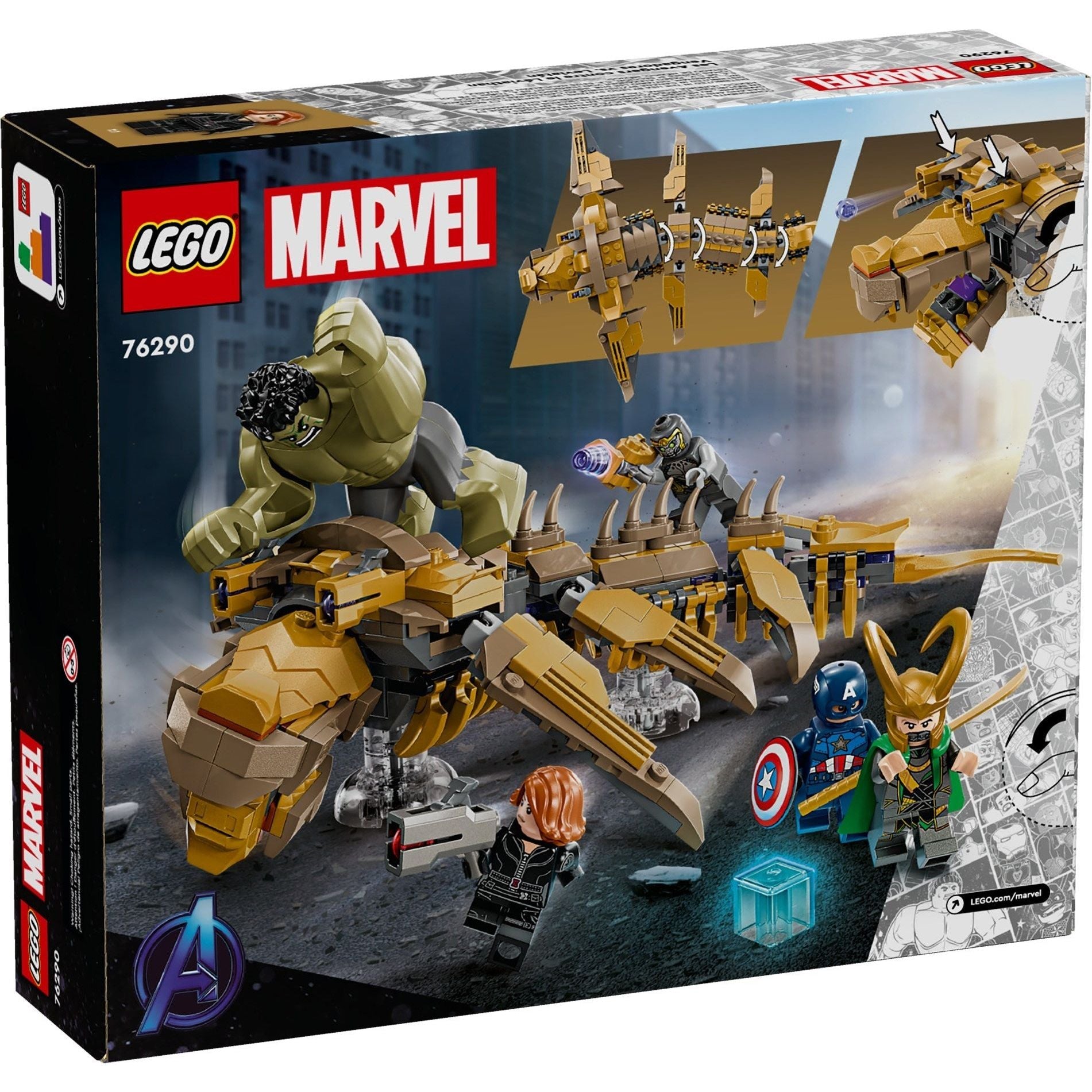 LEGO Marvel Super Heroes Avengers vs Leviathan 76290