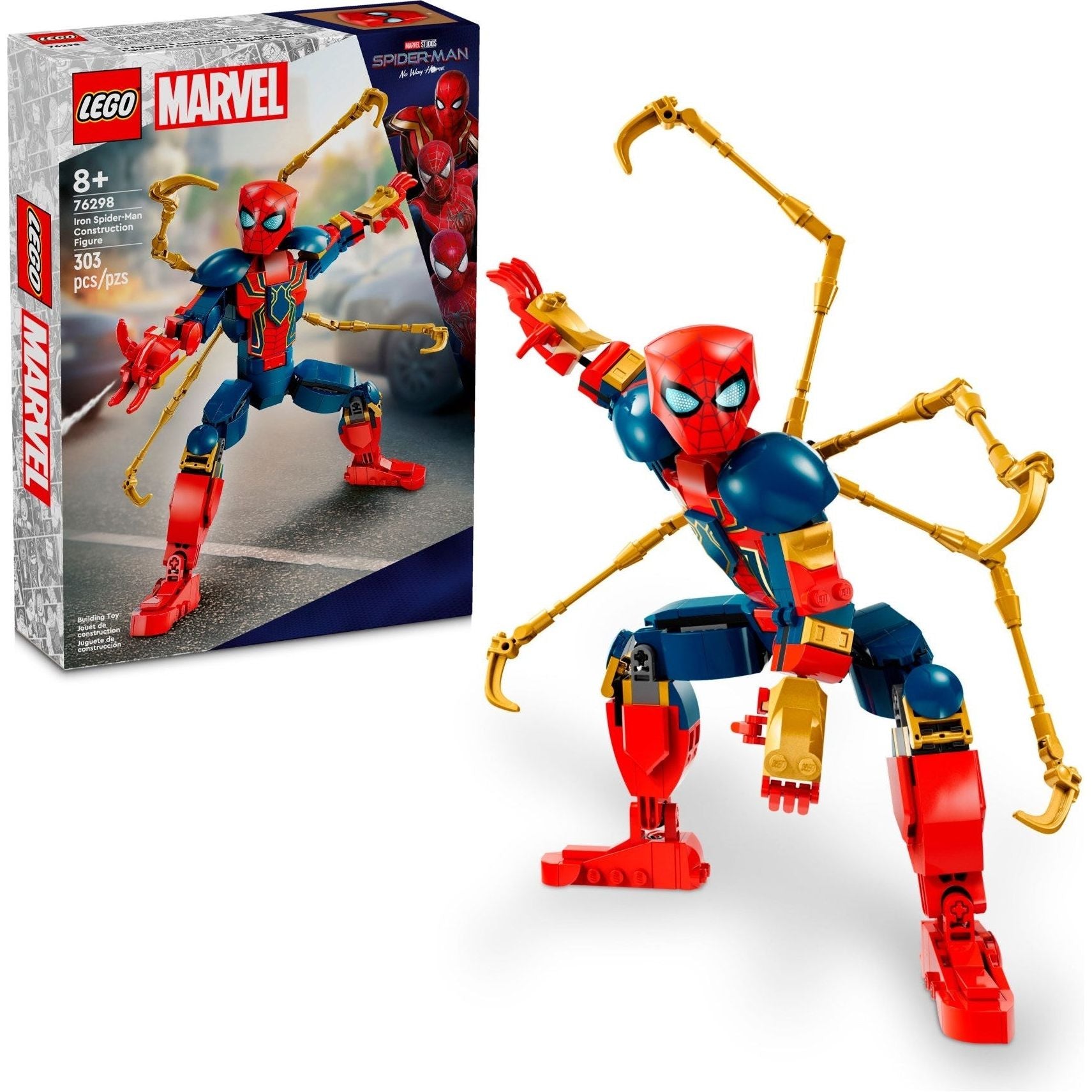 LEGO Marvel Iron Spider-Man Baufigur 76298