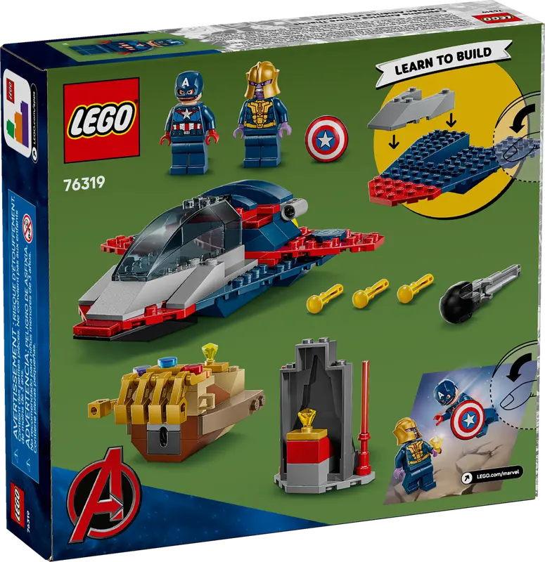 LEGO Marvel Captain America vs. Thanos 76319