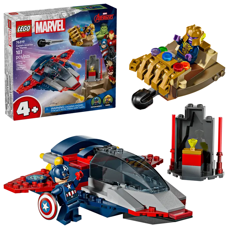 LEGO Marvel Captain America vs. Thanos 76319