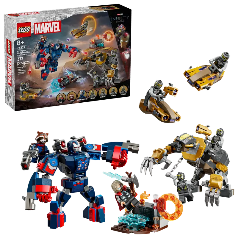 LEGO Marvel Avengers: Endgame Thor vs. Chitauri 76322