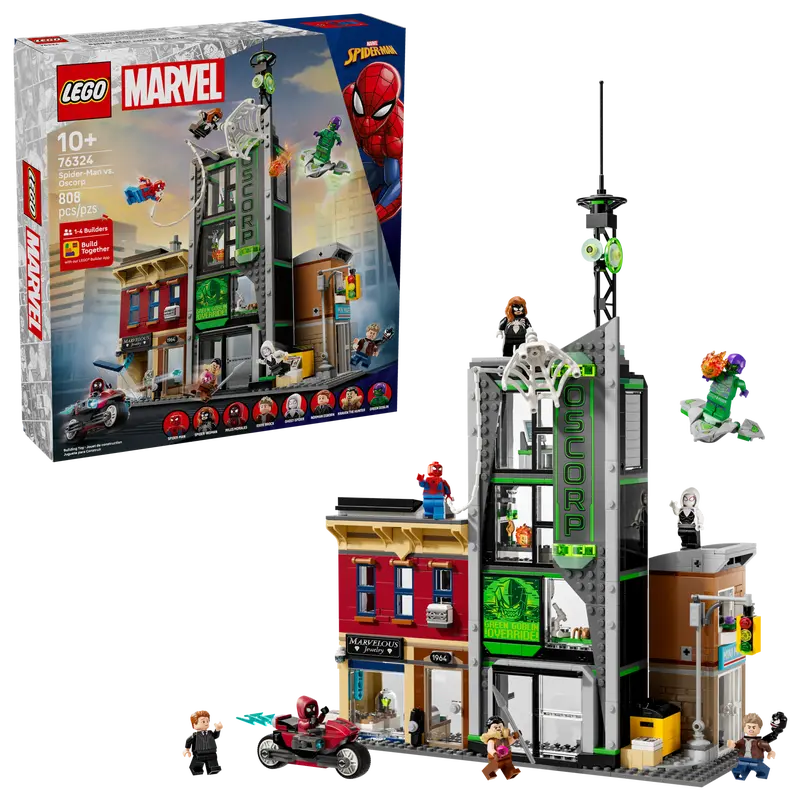 LEGO Marvel Spider-Man vs. Oscorp 76324