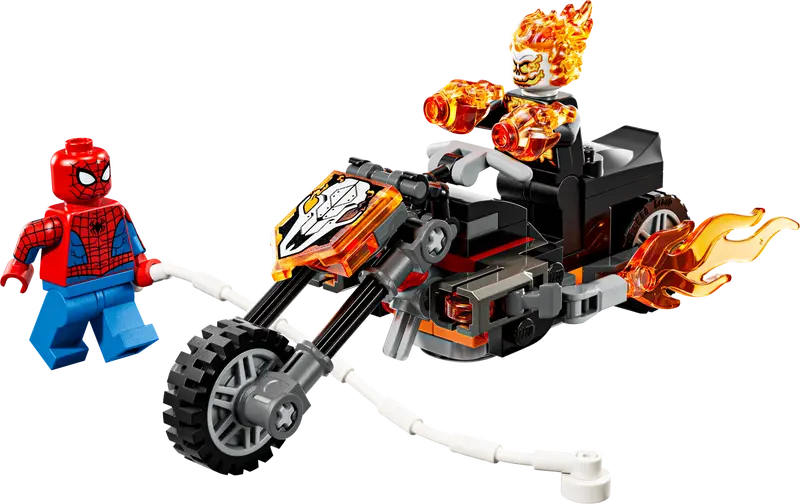 LEGO Marvel Spider-Man vs. Ghost Rider auf seinem Motorrad 76335