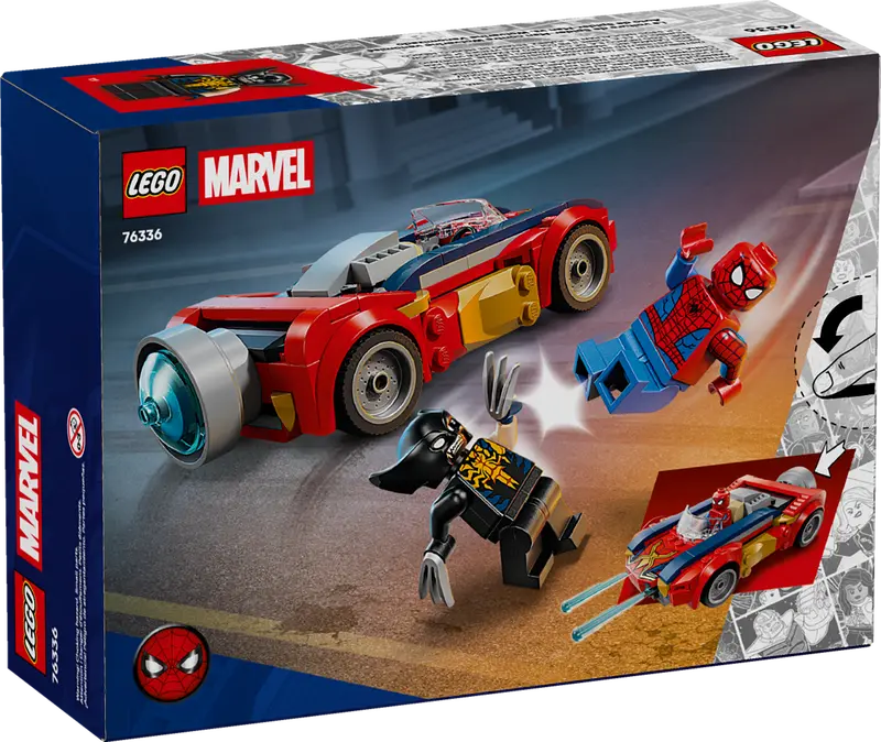 LEGO Marvel Spider-Man Auto vs. Venomized Wolverine 76336