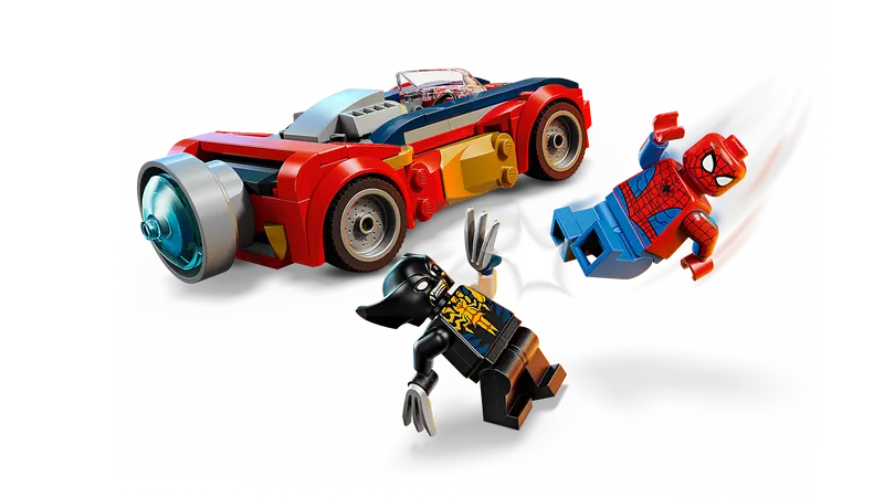 LEGO Marvel Spider-Man Auto vs. Venomized Wolverine 76336