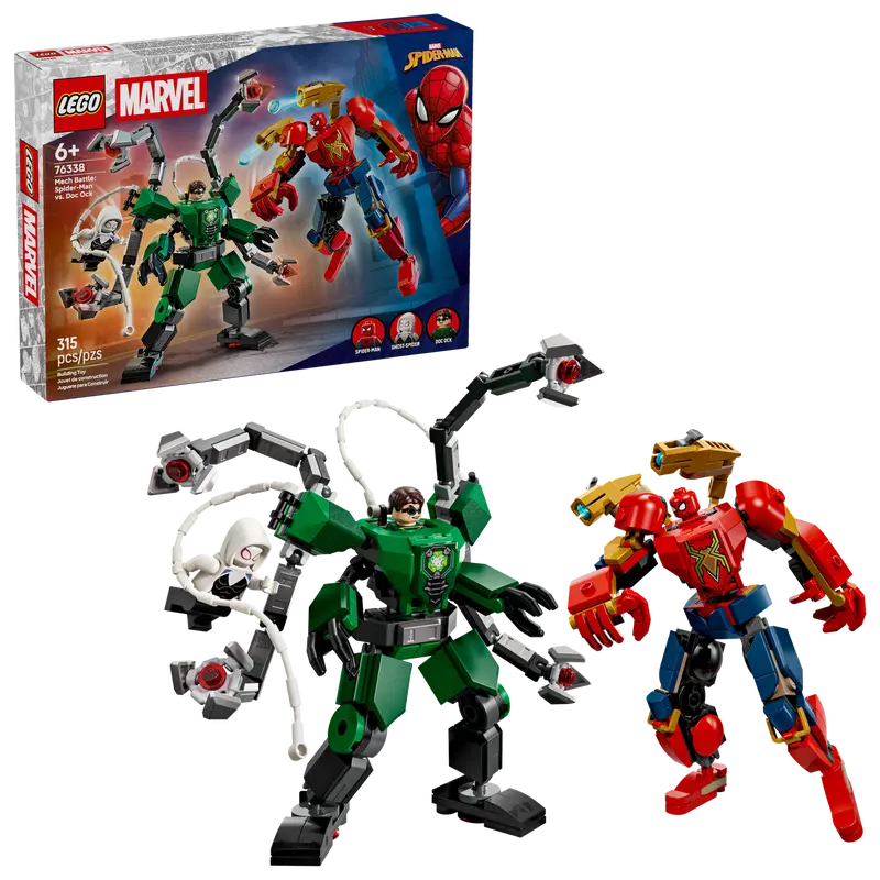 LEGO Marvel Mech-Duell: Spider-Man vs. Doc Ock 76338