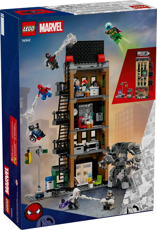 LEGO Marvel Spider-Man vs. Mysterio: Daily Bugle 76342