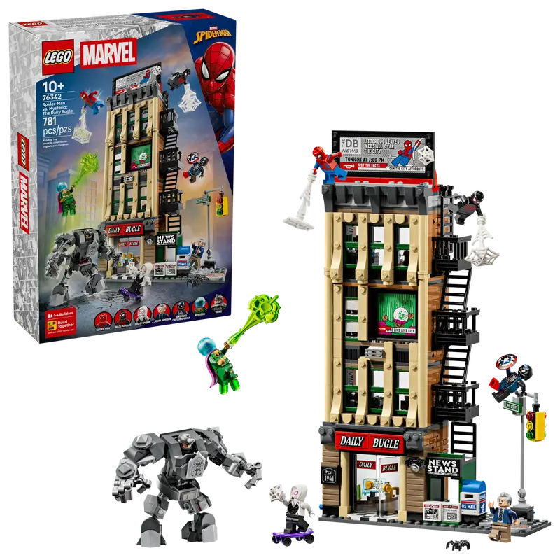 LEGO Marvel Spider-Man vs. Mysterio: Daily Bugle 76342
