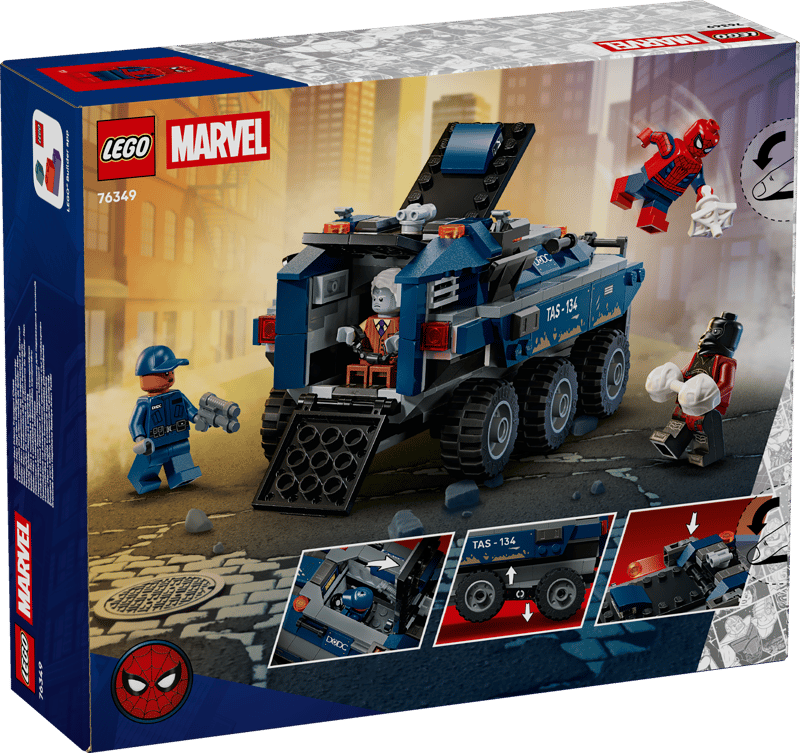 LEGO | Marvel Spider-Man Jagt den Gefängnistransporter 76349
