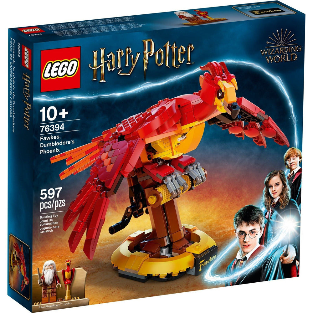 LEGO Harry Potter Fawkes Le Phénix de Dumbledore 76394