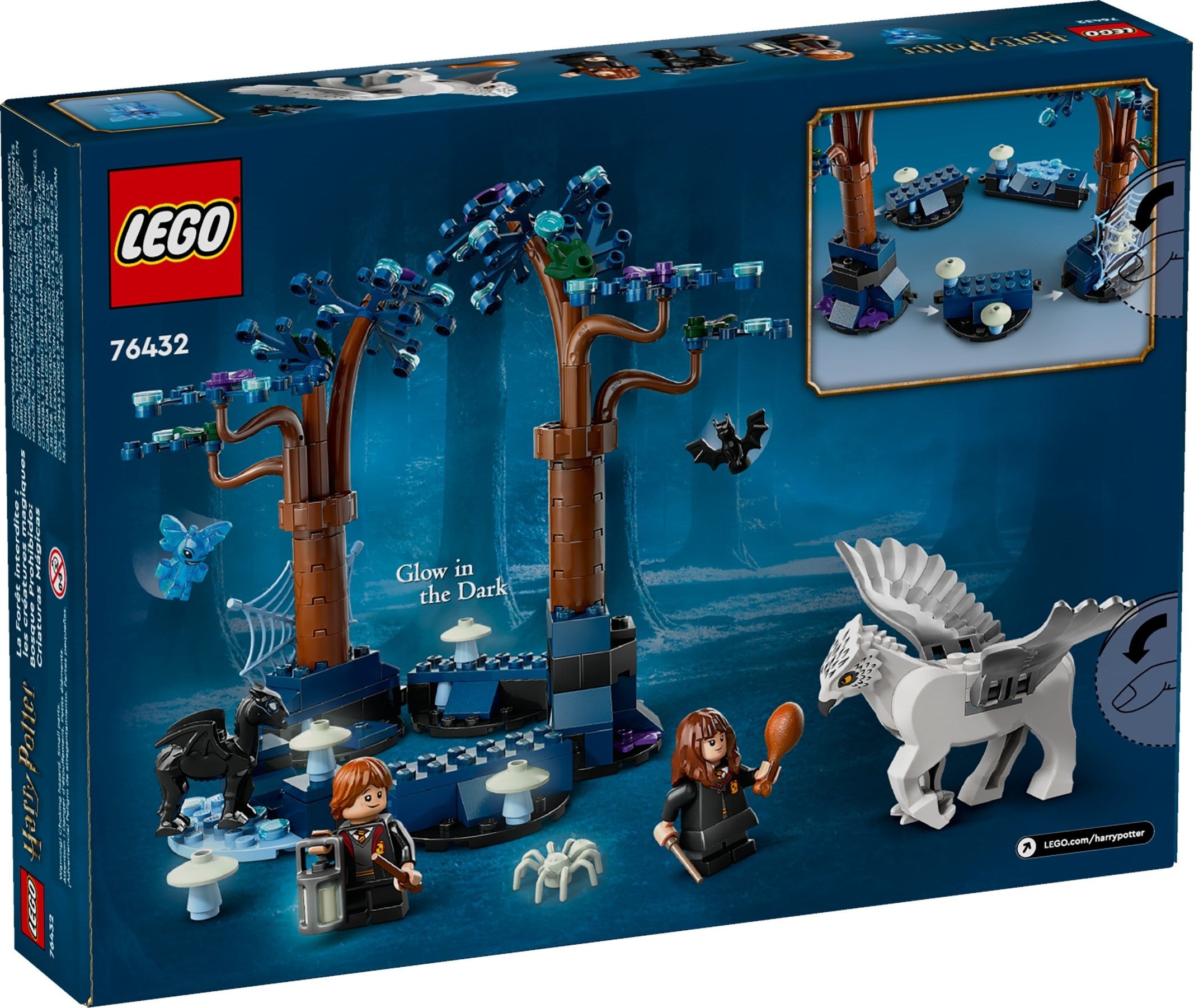 LEGO Harry Potter Der verbotene Wald™: Magische Wesen 76432