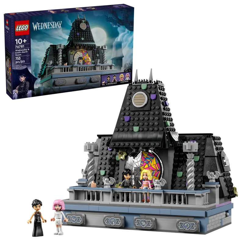 LEGO Exklusiv Wednesdays und Enids Zimmer im Studentenwohnheim 76781