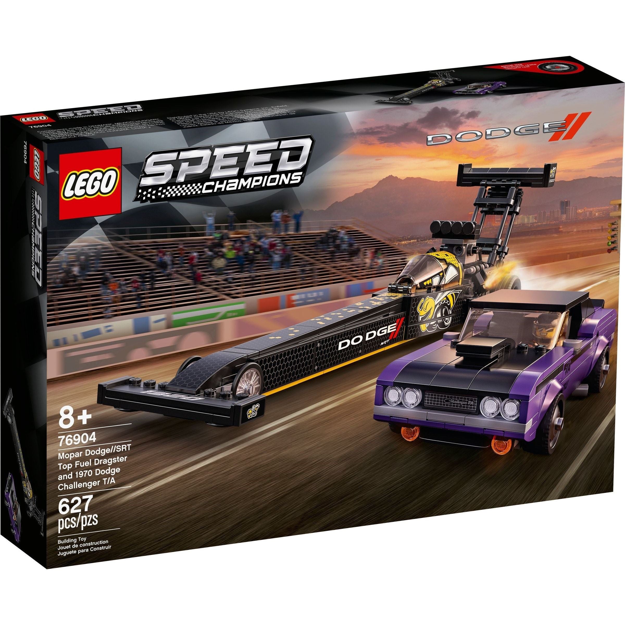 LEGO Speed Champions Mopar Dodge // SRT & 1970 Challengerr 76904