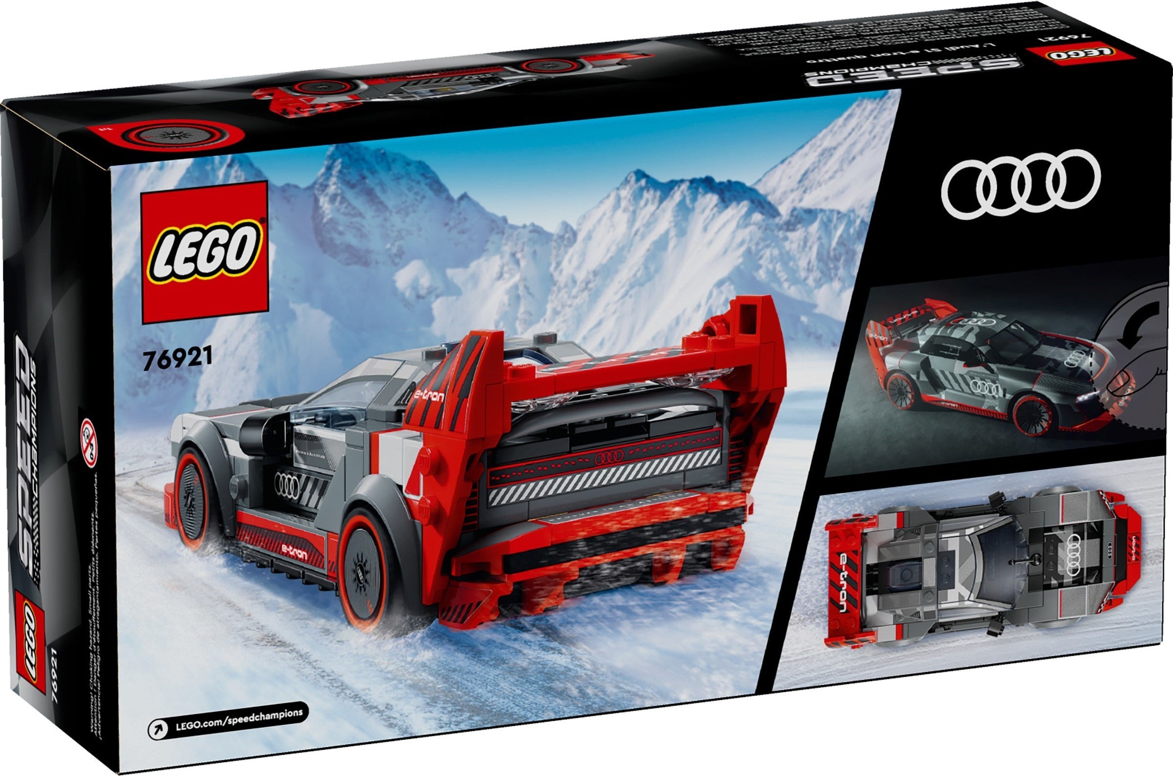 LEGO Speed Champions Audi S1 e-tron quattro Rennwagen 76921