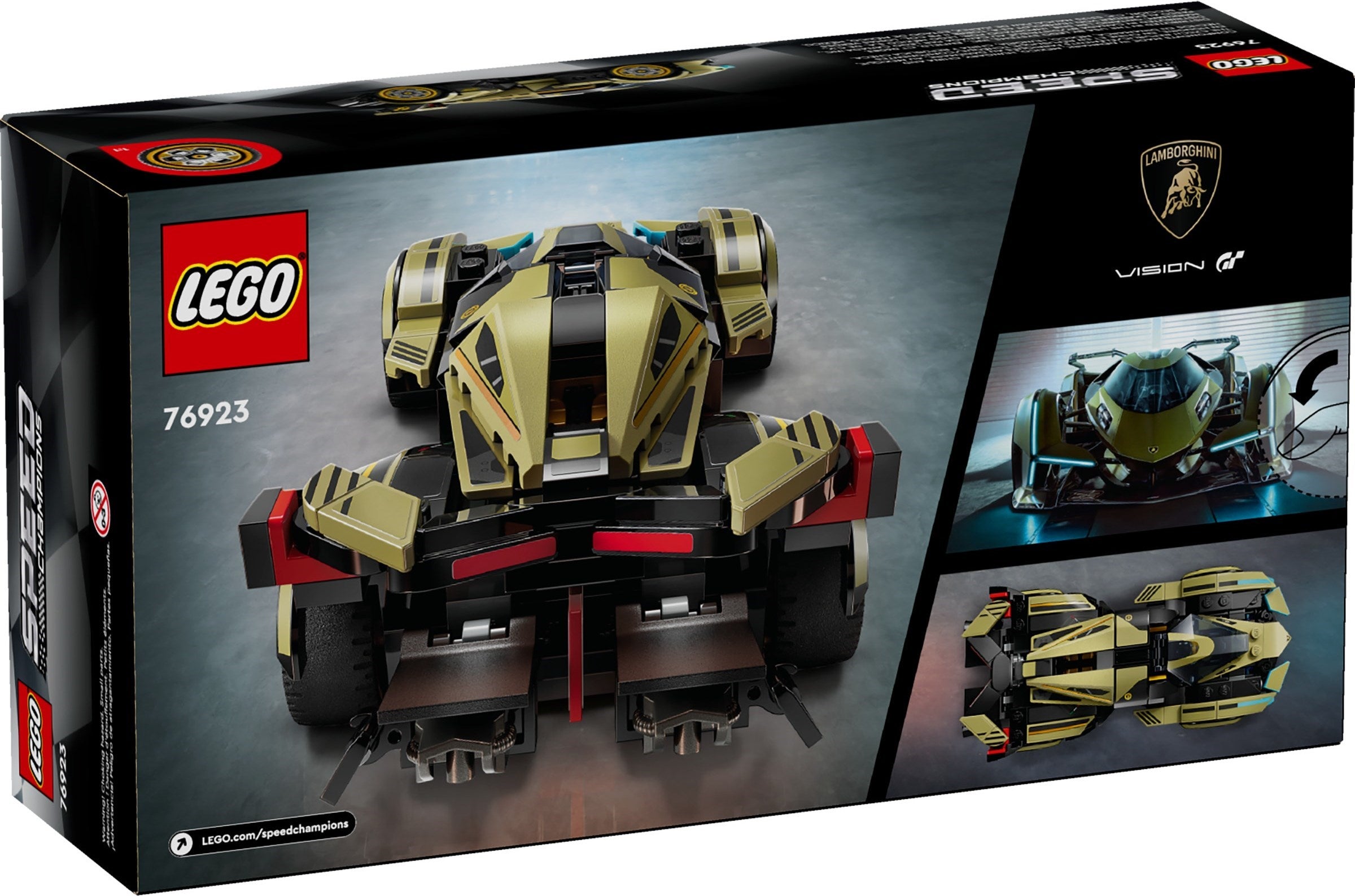 LEGO Speed Champions Lamborghini Lambo V12 Vision GT Supersportwagen 76923
