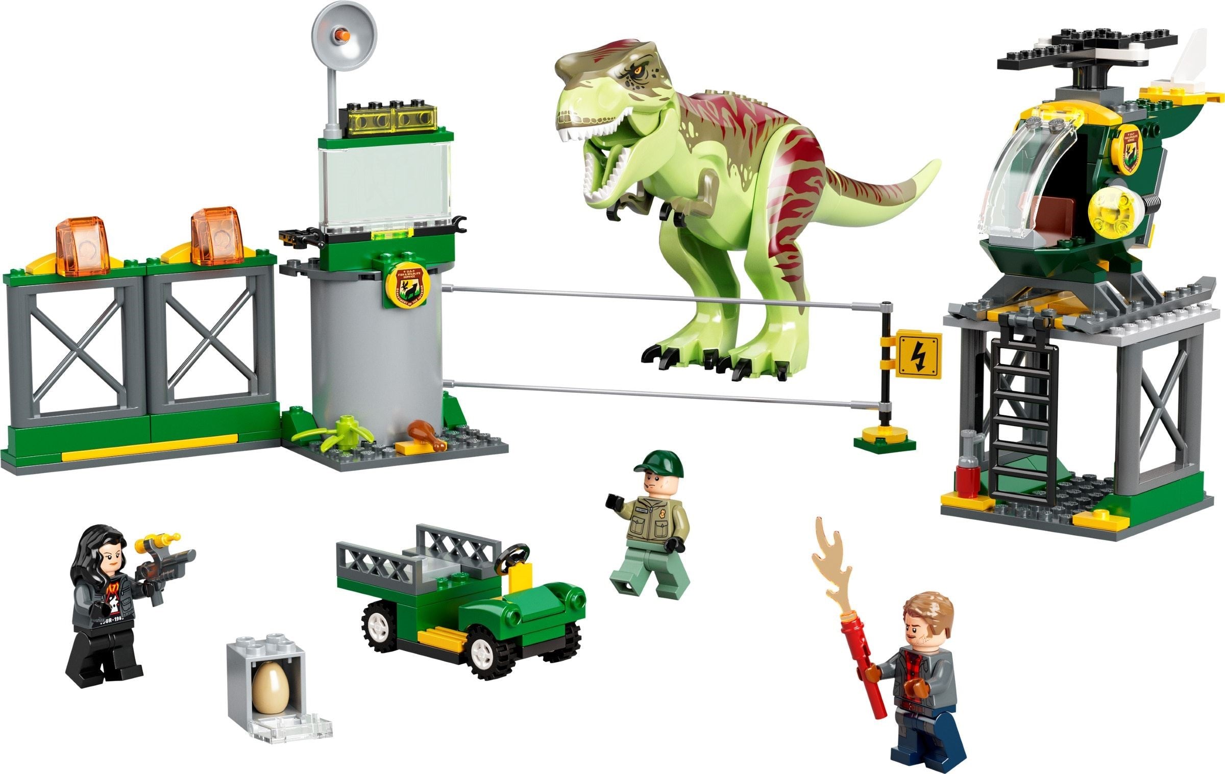 LEGO Jurassic World T. Rex Ausbruch 76944