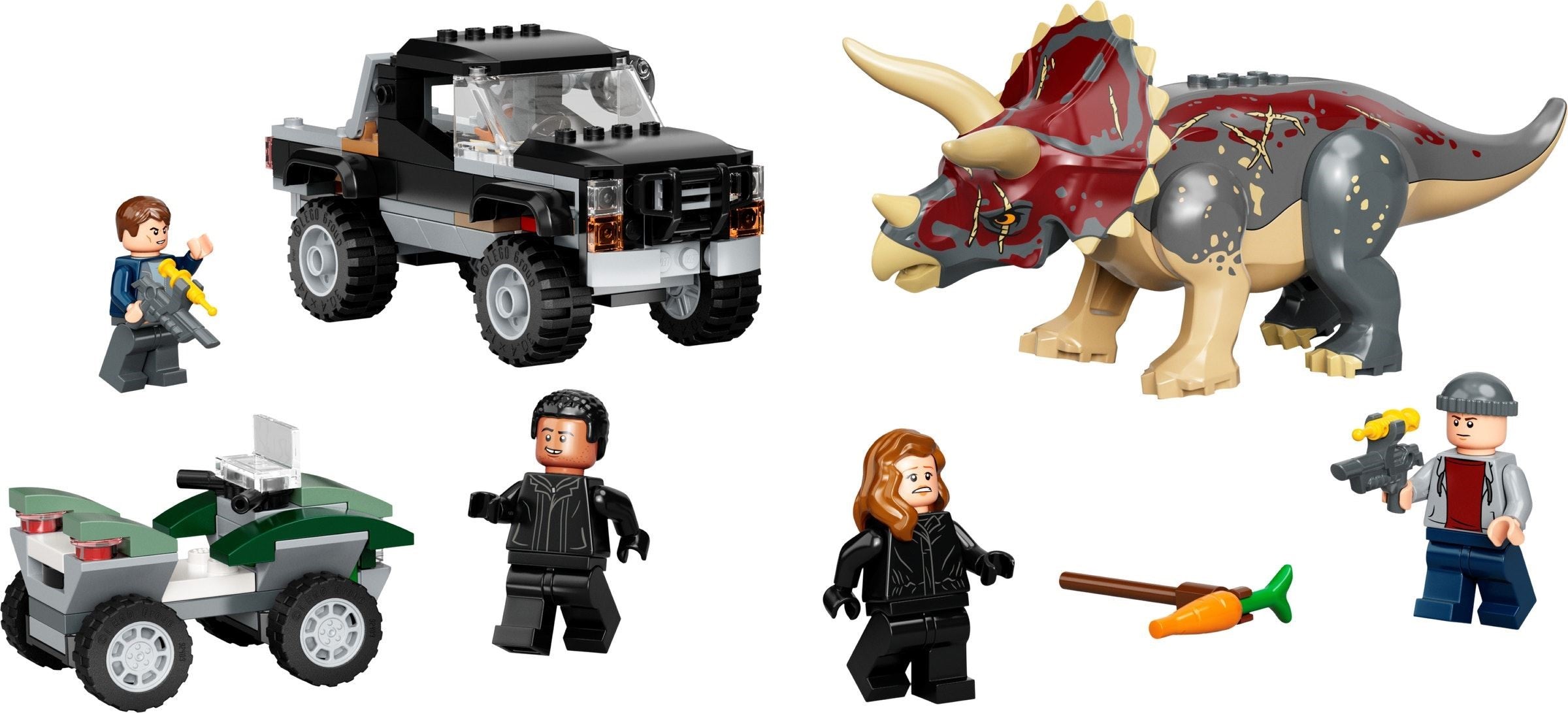 LEGO Jurassic World Triceratops-Angriff 76950