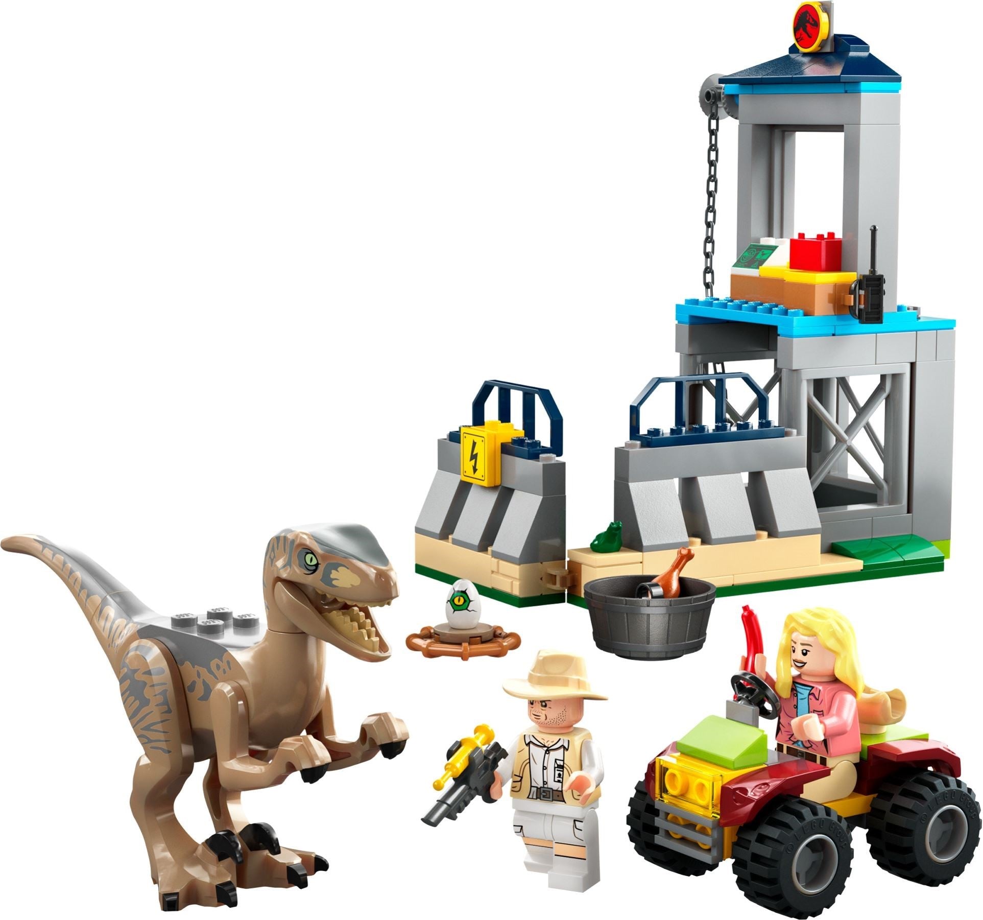 LEGO Jurassic World Flucht des Velociraptors 76957