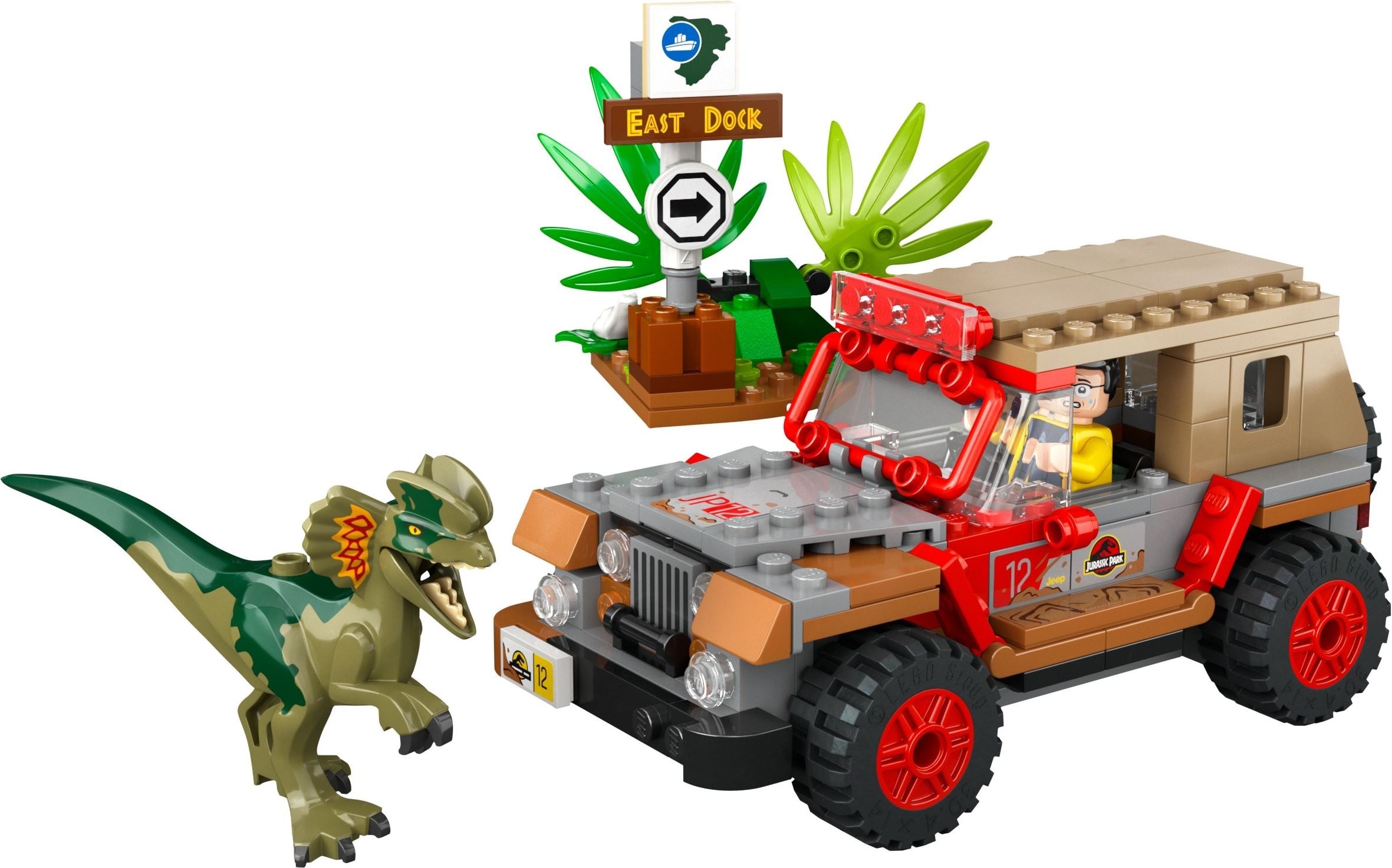 LEGO Jurassic World Hinterhalt des Dilophosaurus 76958