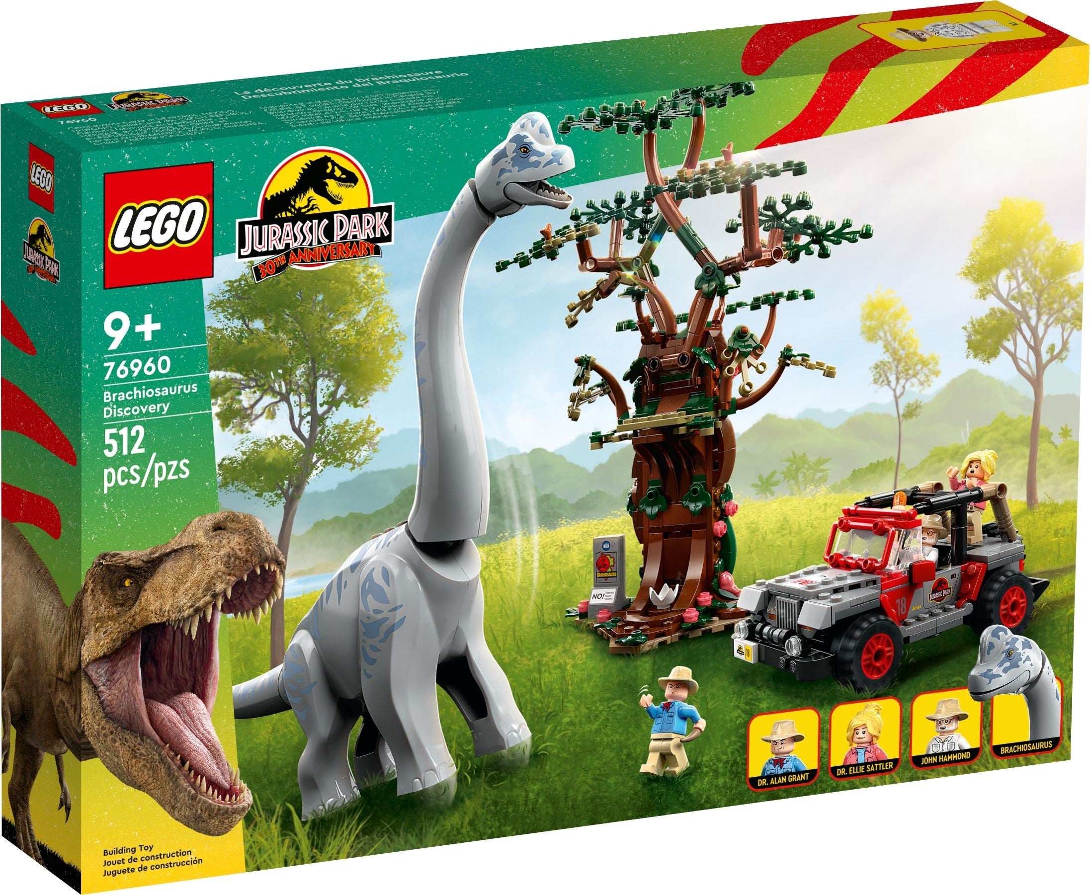 LEGO Jurassic World Entdeckung des Brachiosaurus 76960