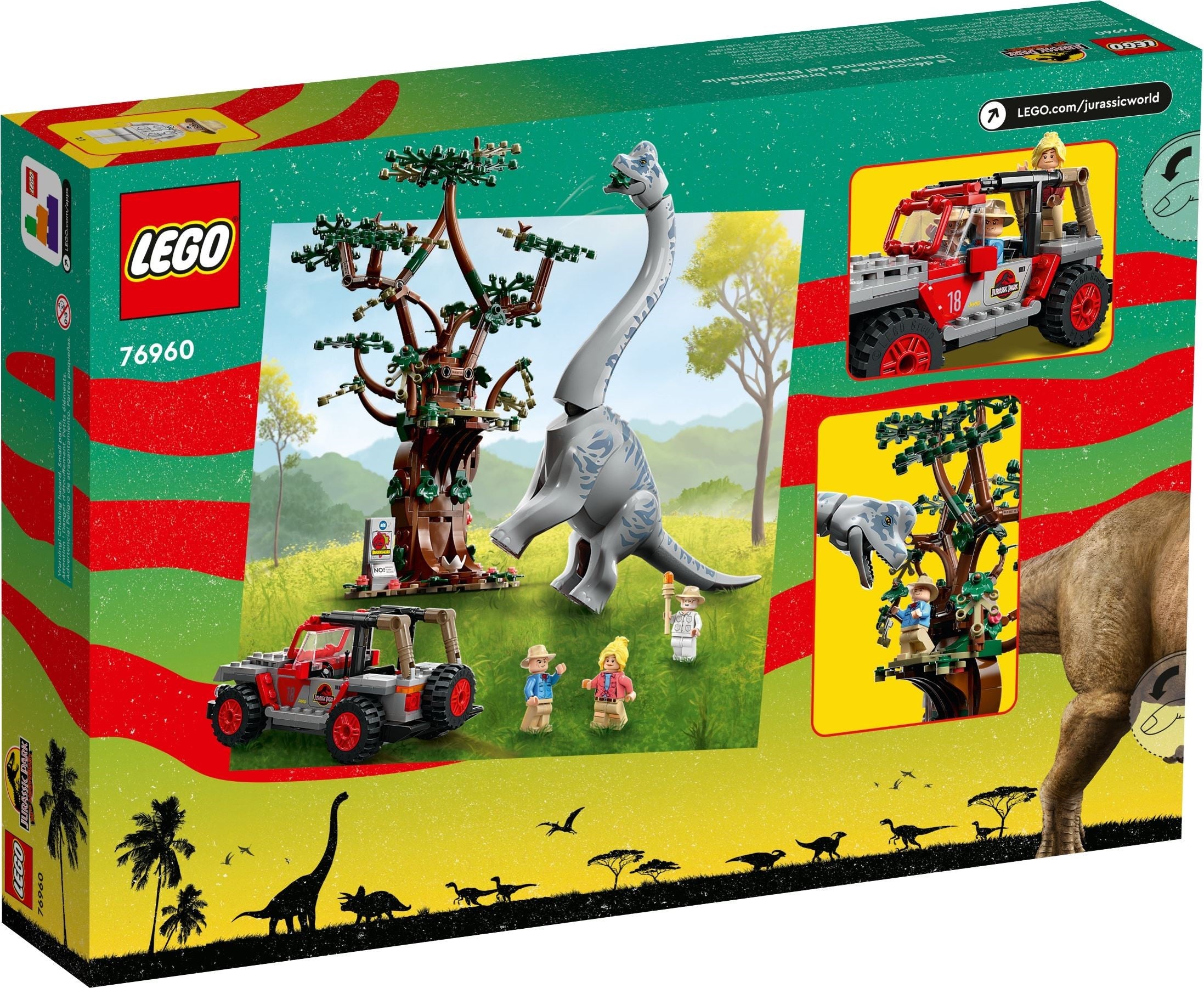 LEGO Jurassic World Entdeckung des Brachiosaurus 76960