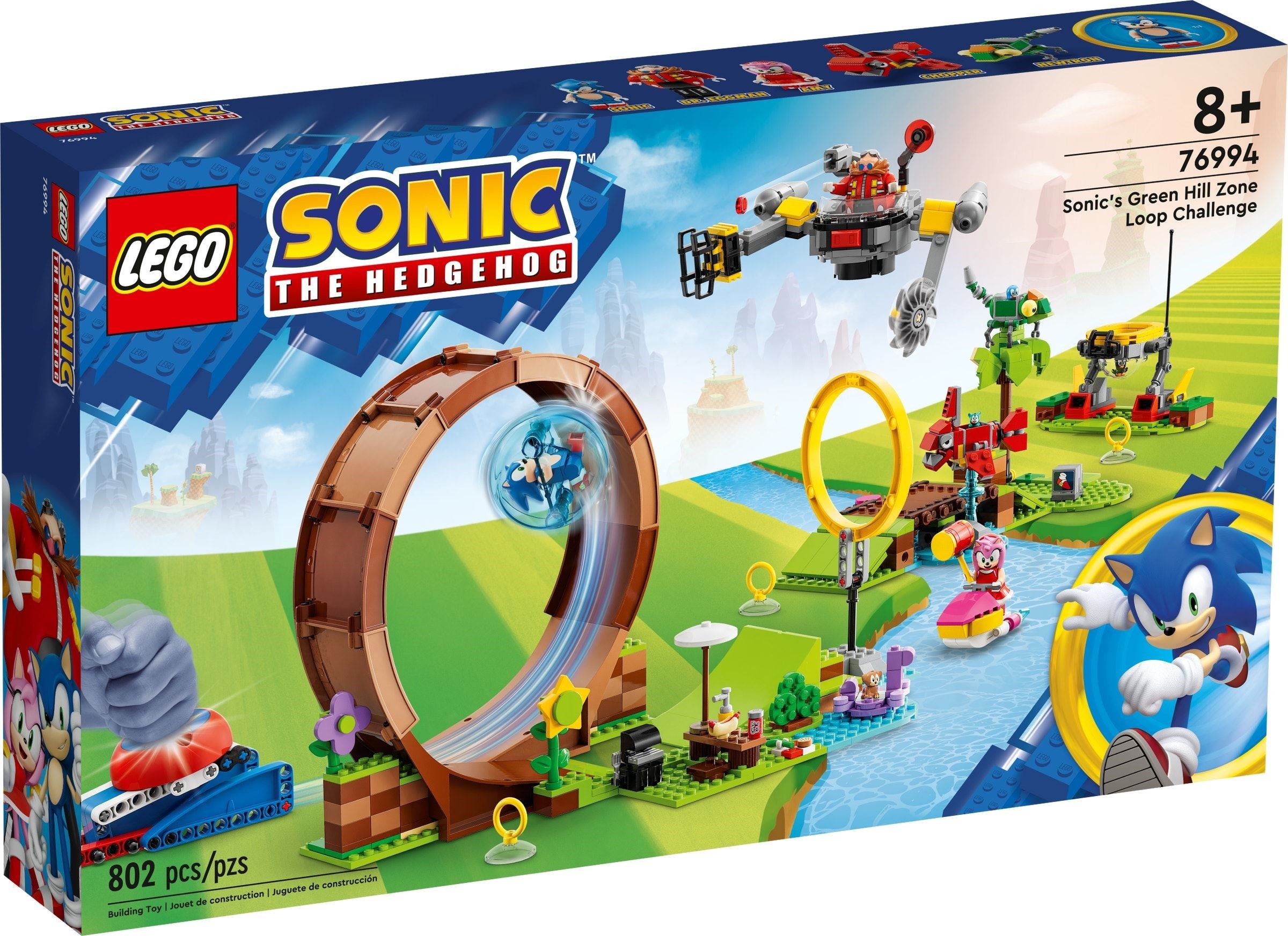 LEGO Sonic Sonics Looping-Challenge in der Green Hill Zone 76994