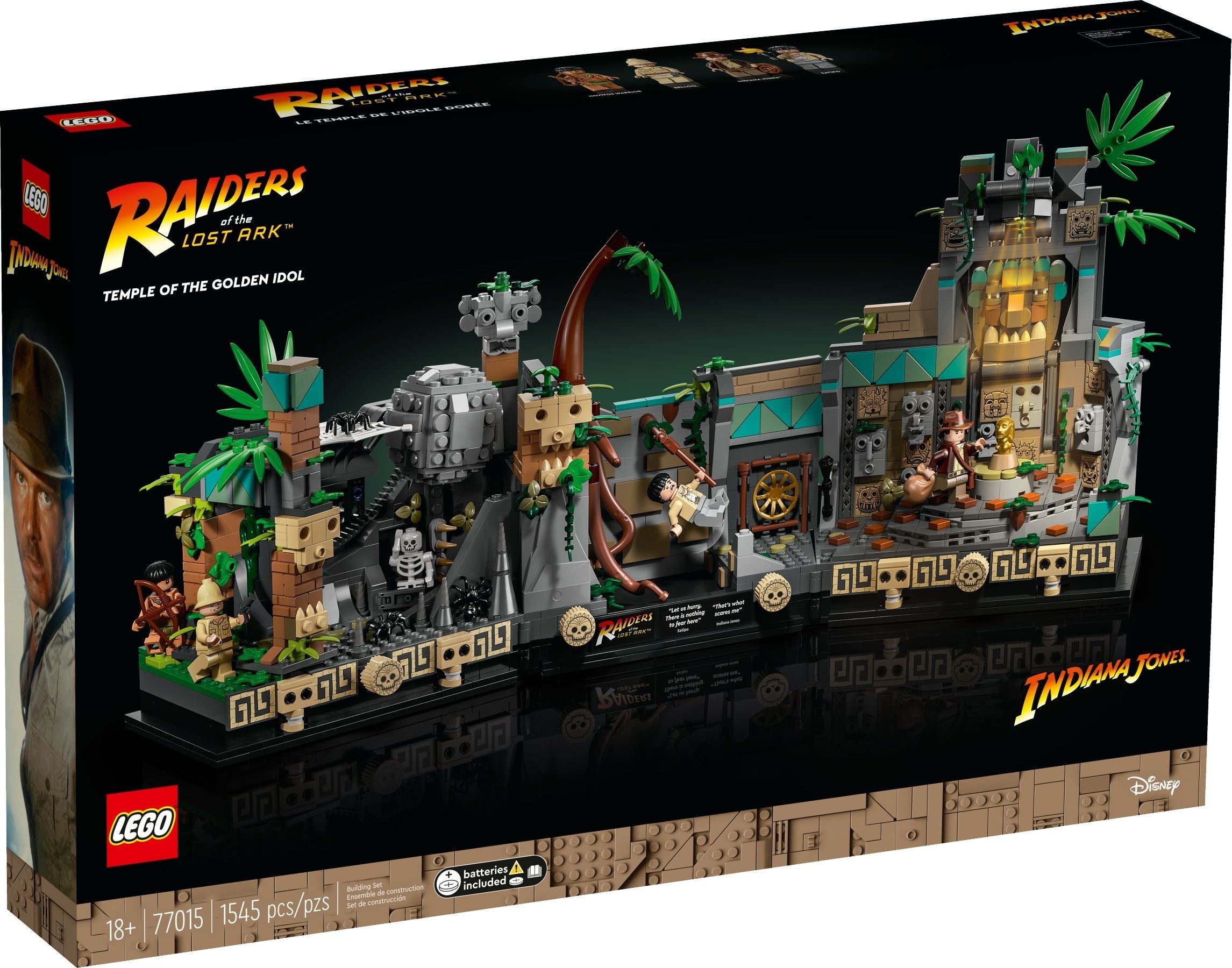 LEGO Indiana Jones Tempel des goldenen Götzen 77015