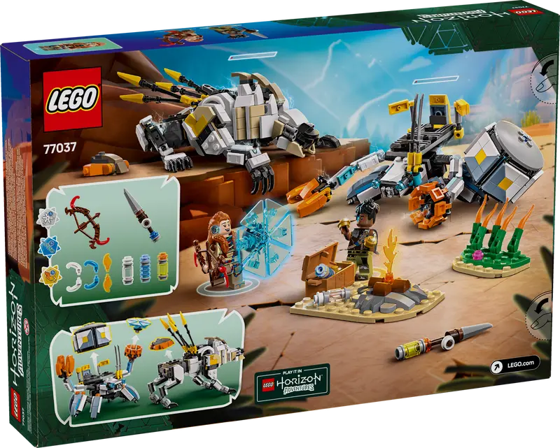 LEGO Family Aloy und Varl vs. Panzerwanderer und Sägezahn 77037