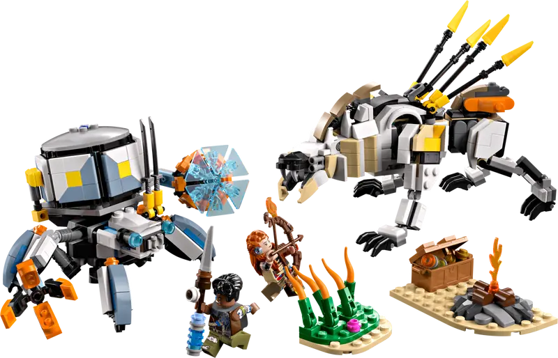 LEGO Family Aloy und Varl vs. Panzerwanderer und Sägezahn 77037