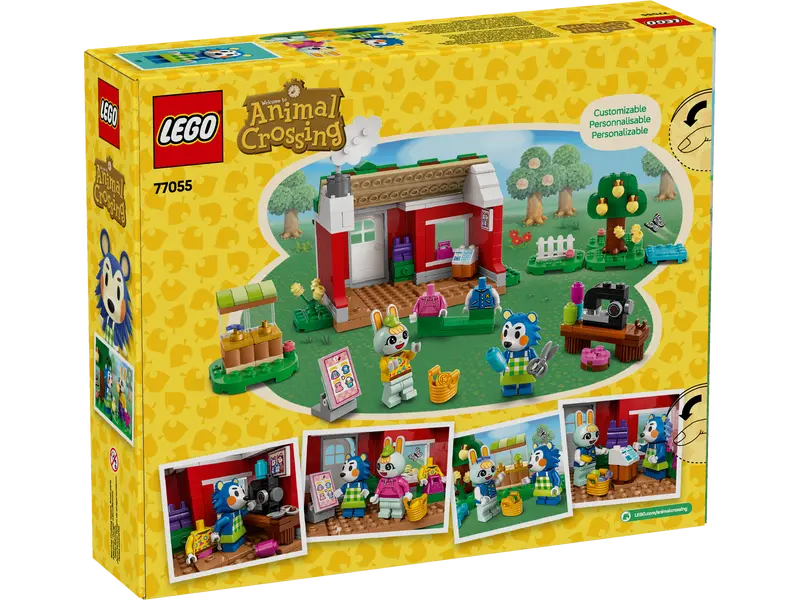 LEGO Animal Crossing Die Schneiderei der Schneiderschwestern 77055
