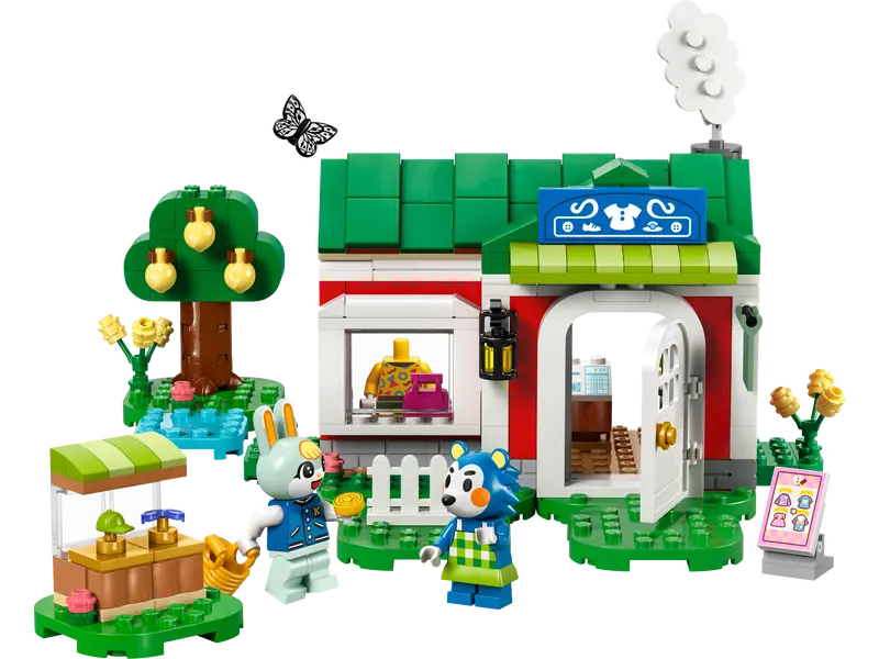 LEGO Animal Crossing Die Schneiderei der Schneiderschwestern 77055