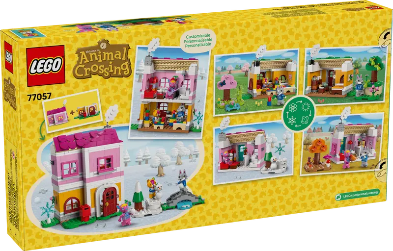 LEGO Animal Crossing Kreative Häuser: Jahreszeiten voller Spass 77057