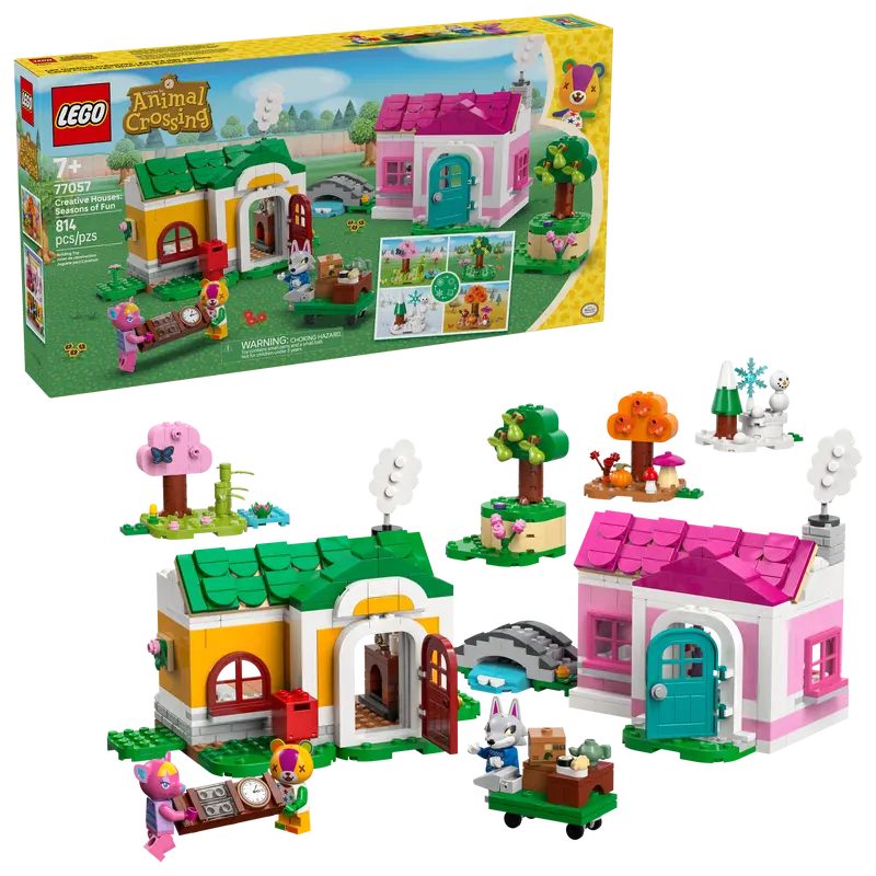 LEGO Animal Crossing Kreative Häuser: Jahreszeiten voller Spass 77057