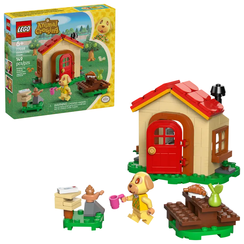 LEGO Animal Crossing Bienchens gemütliches Haus 77058