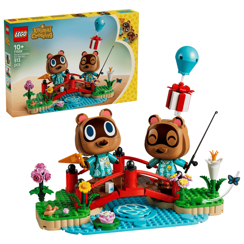 LEGO Animal Crossing Ausflug mit Nepp und Schlepp 77059