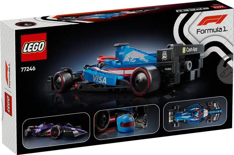 LEGO Speed Champions Visa Cash App RB VCARB 01 F1® Rennauto 77246