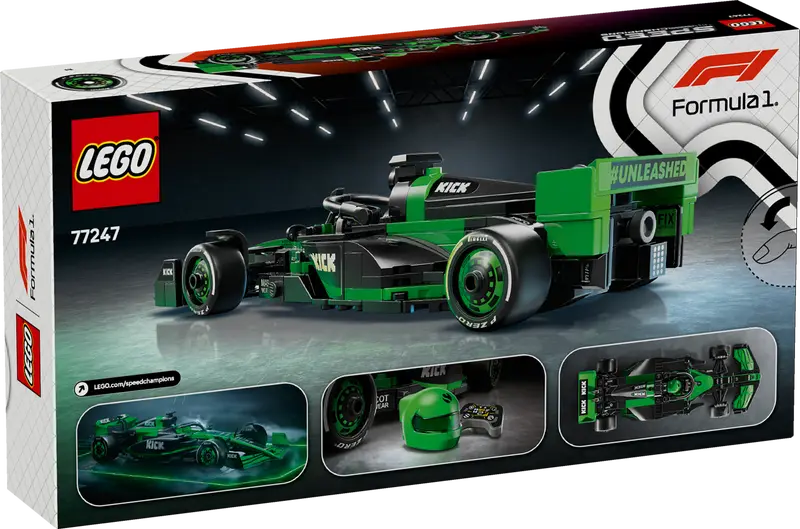 LEGO Speed Champions KICK Sauber F1® Team C44 Rennauto 77247